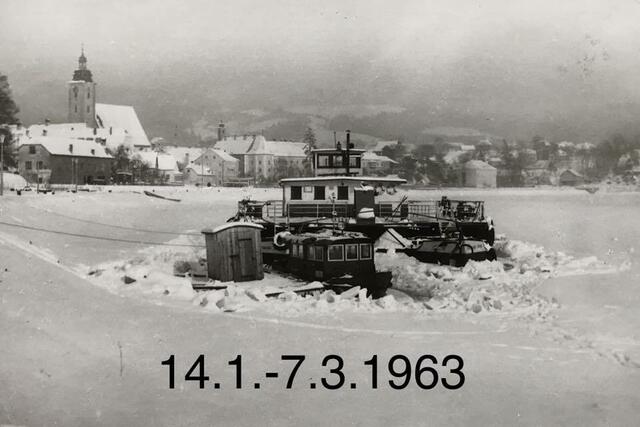 Die Rollfähre Grein stand still. | Foto: Konrad Wegerer