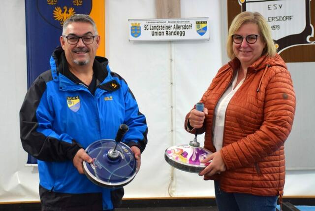 NÖEV-Präsident Alfred Weichinger und Gesundheitsgemeinderätin Claudia Weinbrenner. | Foto: Stadt Amstetten