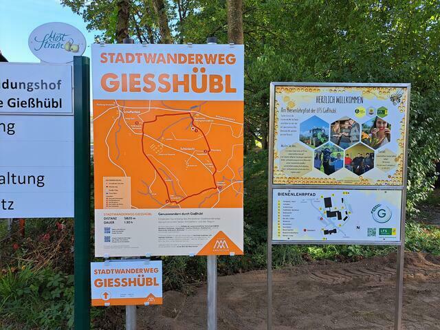 Der Stadtwanderweg Gießhübl in Amstetten. | Foto: Stefanie Machtinger