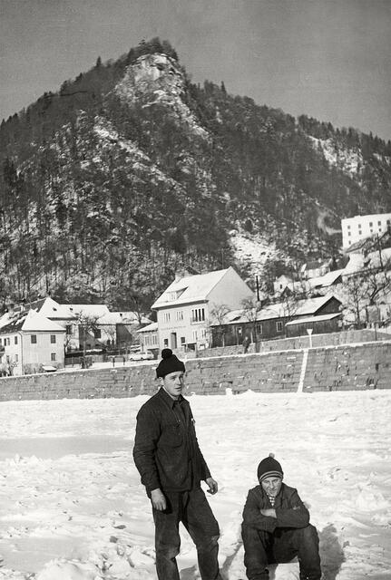 Vereiste Donau in Sarmingstein. | Foto: Christian Seyr