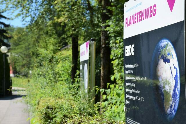 Der Planetenweg in Amstetten. | Foto: Stadt Amstetten