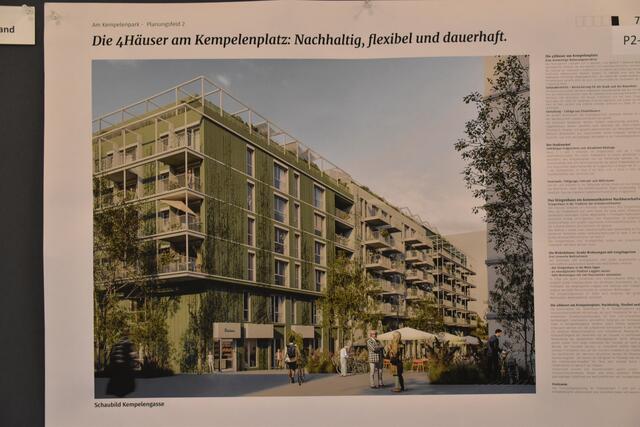 Die Bauten am Kempelenpark werden durchgehend begrünt und mit Wassermanagement auch gekühlt. | Foto: Karl Pufler/RMW