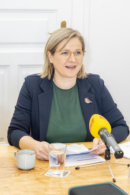 Judith Schwentner will 2024 die ersten Früchte ihrer bisherigen Arbeit als Vizebürgermeisterin ernten und gleichzeitig weitere Vorhaben im Bereich Grüner Meilen, der Radoffensive und Verkehrsberuhigung umsetzen. | Foto: Foto Fischer