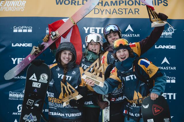 Junge Nachwuchstalente zeigten ihr Können bei den Junior World Championships in Kappl. | Foto: YETI Freeride Junior World Championships