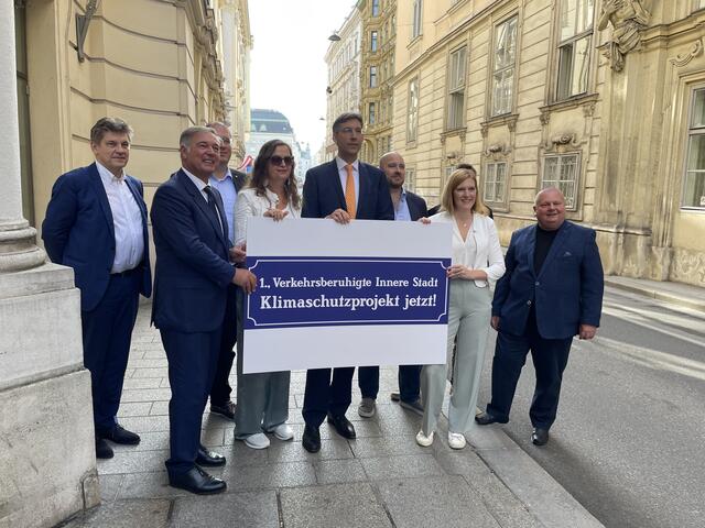 Bezirks- und Stadtpolitik fordern bereits seit Jahren die Umsetzung der Verkehrsberuhigung für die Innere Stadt. | Foto: Teischl/RMW