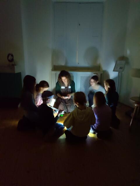 Kinderführung im Beethovenhaus. | Foto: Beethovenhaus Baden
