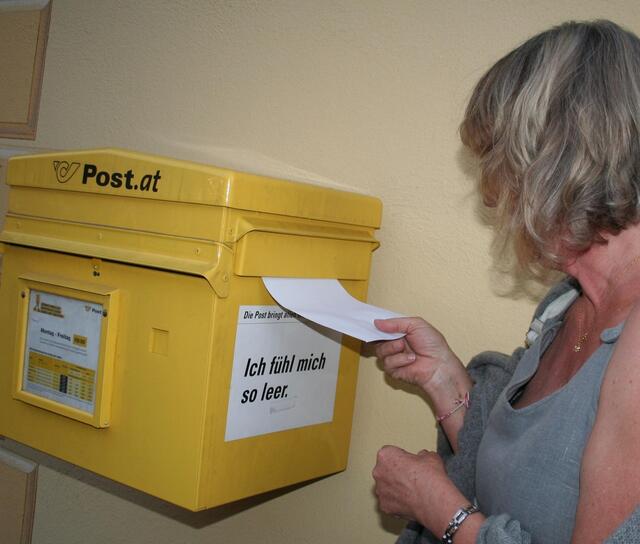Ein Willendorfer spricht über Postprobleme.  | Foto: BezirksBlätter