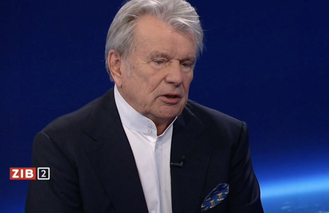 Hans Peter Haselsteiner sah der Fehlentwicklung der Signa-Tocher zu lange zu und bezeichnet es nun als "schmerzhaften Fehler". | Foto: Screenshot ORF