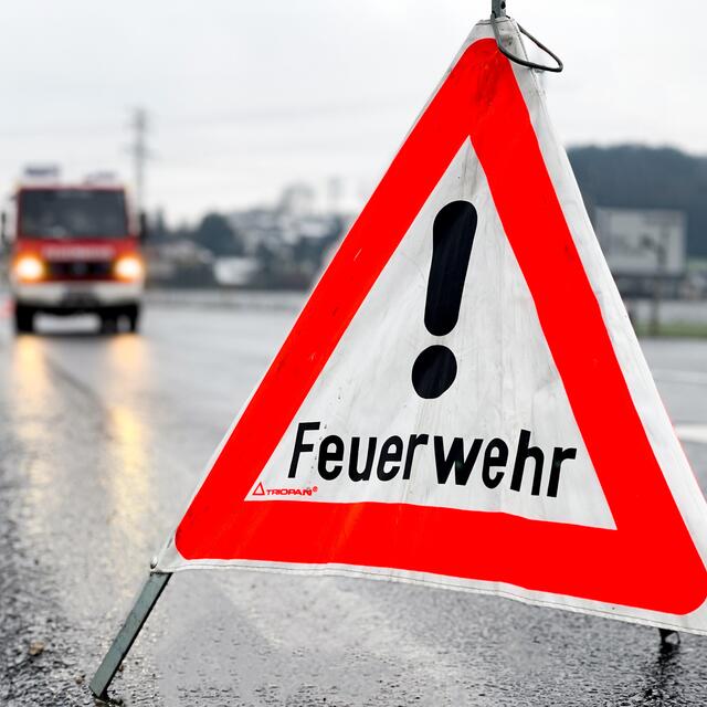 Drei Feuerwehren wurden zu dem Pkw-Brand gerufen. | Foto: TEAM FOTOKERSCHI.AT / KERSCHBAUMMAYR