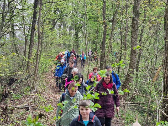 Im Vorjahr führte die Wanderung durch slowenisches Gebiet.  | Foto: Wieser 