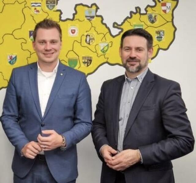 LAbg. Florian Krumböck und NÖAAB-Abgeordneten NR Fritz Ofenauer | Foto: NÖAAB