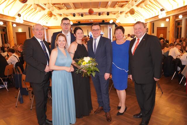 Johannes Scherndl, Silke Dammerer, Daniel Wegenschimmel, Claudia Gansberger, Hans-Jürgen Resel, Andrea Gruber-Doberer, Leopold Gruber-Doberer. | Foto: Peter Herzog