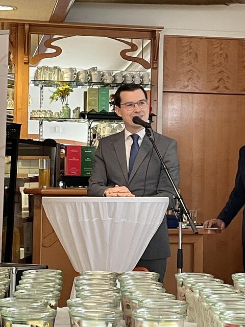 LH-Vorsitzender Stefan Hofer bei seiner Ansprache. | Foto: Kern