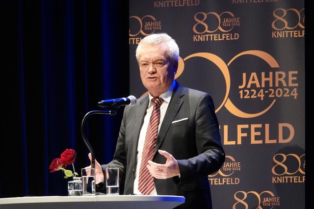 Landeshauptmann-Stellvertreter Anton Lang war zu Gast beim Galaabend.