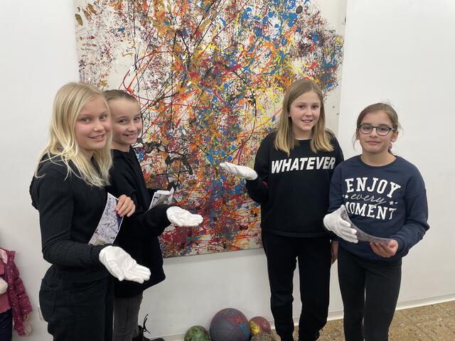 M. A. Ableitinger, K. Köck, S. Habison und L. Falkensammer (v.l.) | Foto: Daniel Schmidt