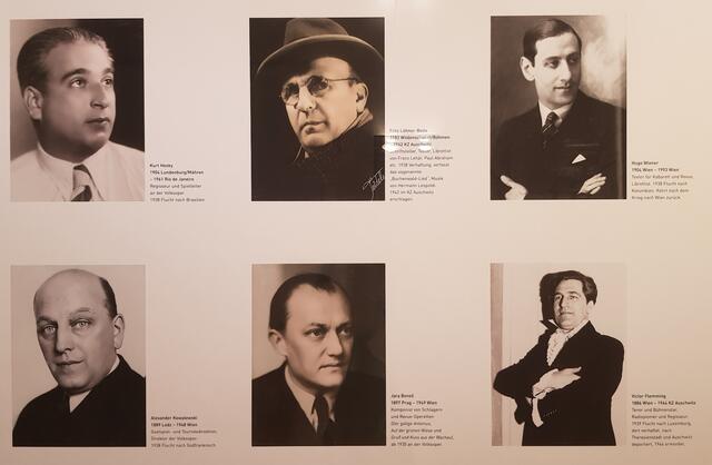 Die Künstler von 1938 mit kurzen biografischen Notizen.