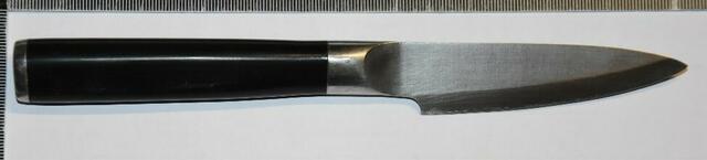 Mit einem Messer bewaffnet raubte ein Mann die Kassa eines Supermarkts im Donauzentrum leer und versuchte danach zu flüchten - ohne Erfolg. | Foto: LPD Wien