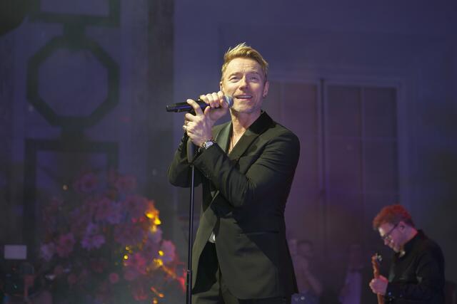 Ronan Keating begeisterte bei seiner Mitternachtseinlage die Massen. | Foto: Maximilian Spitzauer