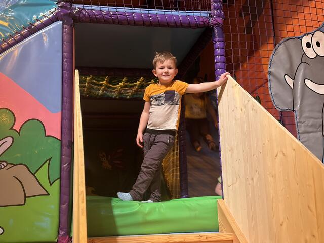 Kinderfreundliche Aufgänge sorgen für reichlich Spielspaß! | Foto: Kahrer