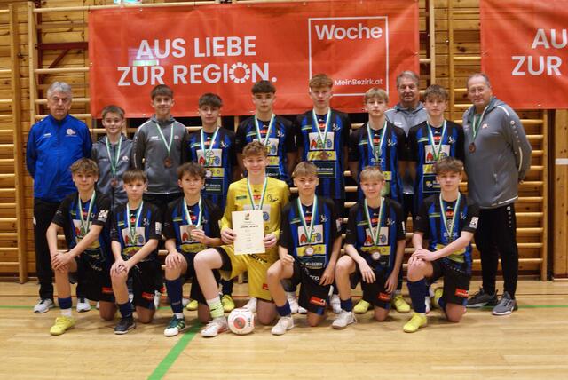 Platz drei ging bei der U 15 an das Fußballcollege Leibnitz | Foto: Hartinger