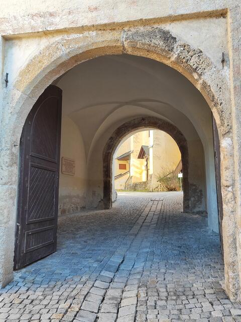 der Eingang... | Foto: I.Wozonig