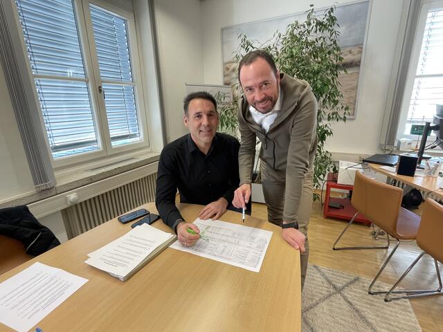 Baubezirksleiter Markus Pongratz (l.) und der Referatsleiter Alfred Primschitz | Foto: RegionalMedien
