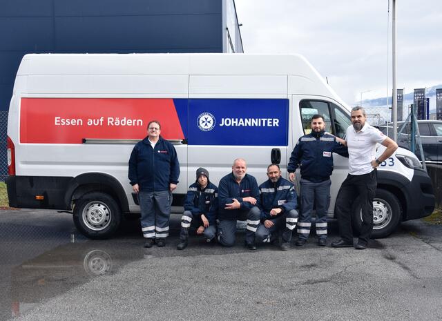 Das Team beliefert täglich Kinder mit qualitativem Essen. | Foto: Johanniter