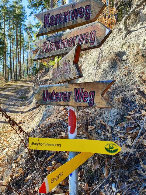 welcher Weg darf es sein? (der unterste...) | Foto: I.Wozonig