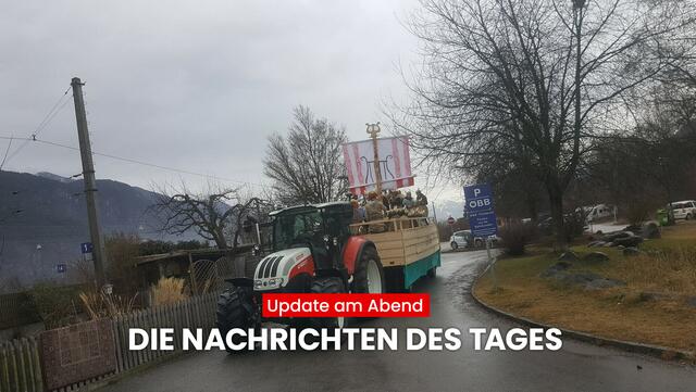 Mit dem Bezirksblätter "Update am Abend" erfährst du, was heute in Tirol los war. Das sind die wichtigsten Nachrichten aus Tirol. | Foto: BezirksBlätter Tirol / Fosnacht Flaurling