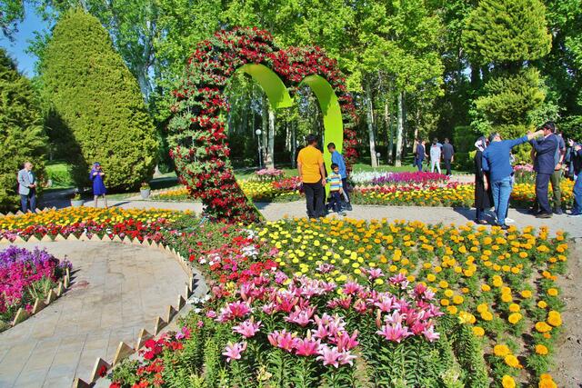 "Höhepunkte von Persien": Der Flower Garden in Isfahan | Foto: Peter Löwenstein
