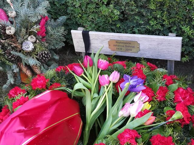 Johanna Dohnals Grab am Wiener Zentralfriedhof | Foto: Stockmann/Archiv