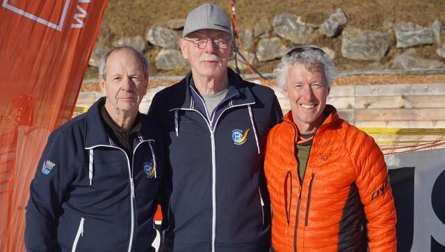 Die treibenden Kräfte hinter der Veranstaltung: Manfred Birke und Robert Wimmer vom Skiclub Bischofshofen sowie Thomas Kaserbacher. | Foto: Johannes Brandner