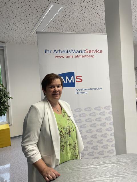 Claudia Koglbauer leitet die AMS-HF-Geschäftsstelle.  | Foto: Olga Seus