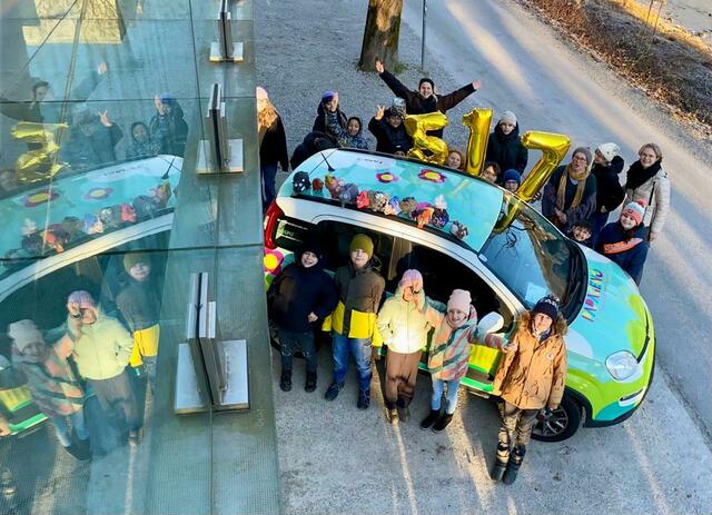 Spendenübergabe an PAPAGENO mobiles Kinderhospiz | Foto: ARTgenossen - Verein für Kulturvermittlung