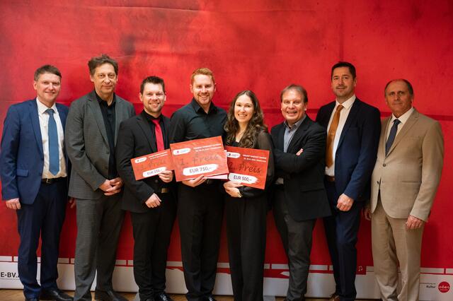 Zusätzlich zur Verleihung wurden auch die Gewinner des Dirigentenwettbewerbs gekürt. | Foto: OÖ. Blasmusikverband
