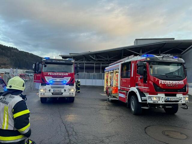 Die Feuerwehr im Einsatz | Foto: FF Spittal