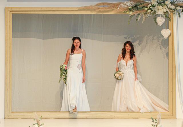 Die klassischen Silhouetten der Hochzeitskleider sind zeitlos, auch wenn sich die Trends ändern. | Foto: Karl Künstner