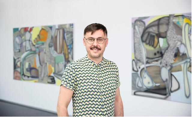 Im Strabag Kunstforum startet schon bald eine neue spannende Ausstellung. Der Künstler Grzegorz Siembida zeigt Werke aus seiner Reihe "Storyteller".  | Foto: Eva Kelety