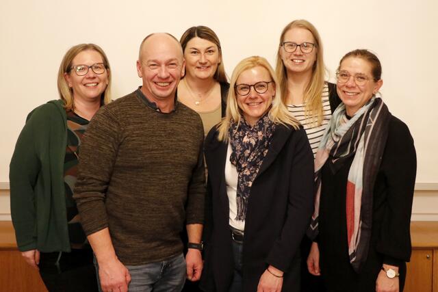 Von links: Finanzreferentin Anita Mittermühler, Obfrau-Stellvertreter Christian Winter, Schriftführerin-Stellvertreterin Bettina Hajferuk-Pilgerstorfer, Obfrau Anita Fleischanderl, Schriftführerin Carina Pilgerstorfer und Finanzreferentin-Stellvertreterin Manuela Wagner. | Foto: Privat