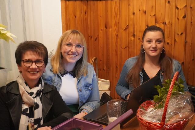 Gut gelaunt waren Dagmar Rosner, GR Katrin Bauer und StR Manuela Horvath. | Foto: Michael Strini