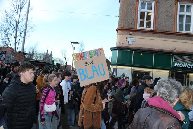 Demo gegen Rechts, Graz