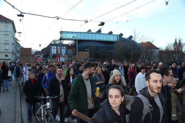 Demo in Graz gegen Rechts
