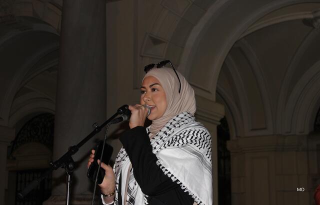 Demo gegen Rechts, Israa