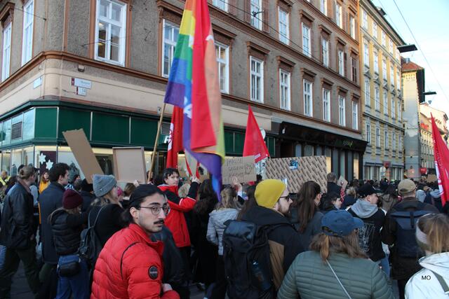 Demo gegen Rechts, Graz