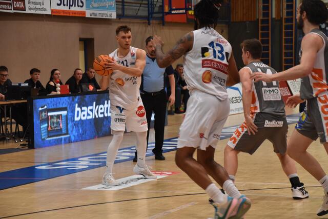 Jonathan Knessl war diesmal bester Werfer bei den Gunners mit 16 Punkten. | Foto: Michael Strini