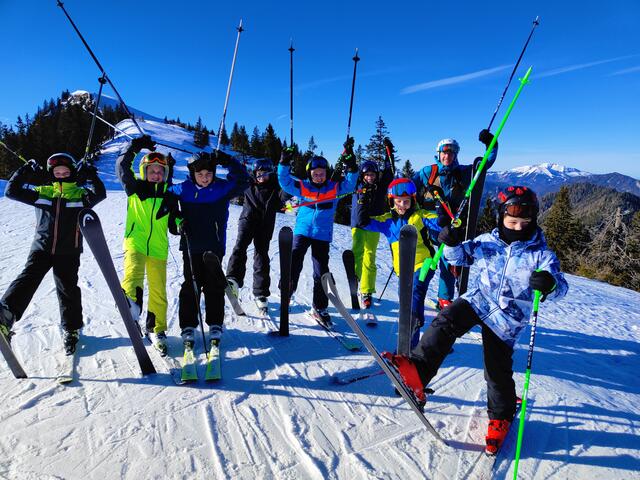 Die Schülerinnen und Schüler haben sichtlich Spaß | Foto: Sport MS Tulln