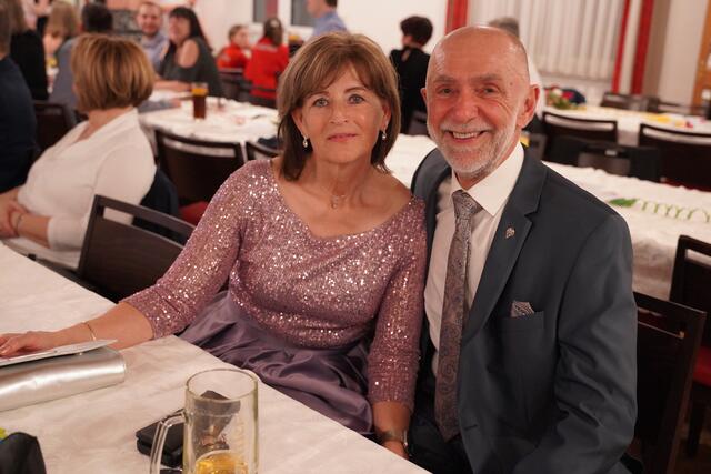 "Hausherr" Bürgermeister Josef Schaden mit Gattin Roswitha | Foto: Evi Leutgeb