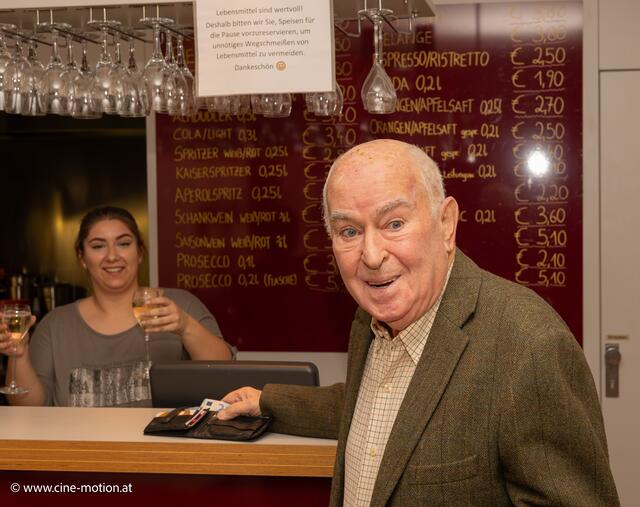 Gerhard Zirsky, immer gerne bei Veranstaltungen dabei. | Foto: www.cine-motion.at / Ivanek