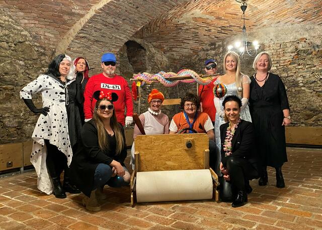 In der Marktgemeinde Wies dreht sich zu Fasching alles um bekannte Zeichentrickfilme. | Foto: Marktgemeinde Wies