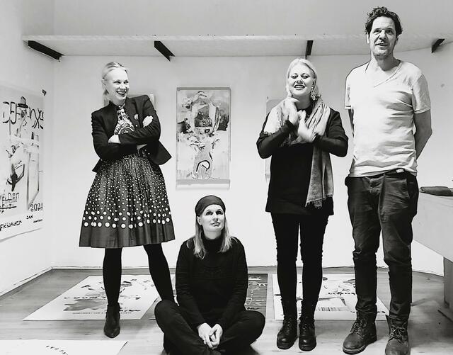 Gina Drewes, Barbara Ambrusch-Rapp, Magda Kropiunig, Gerhard Fresacher | Foto: Martin Kirchner